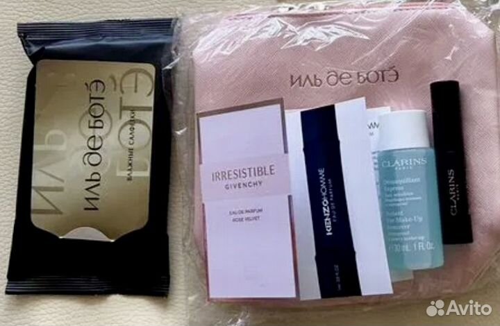 Подарочный набор Косметичка с миниатюрами Clarins