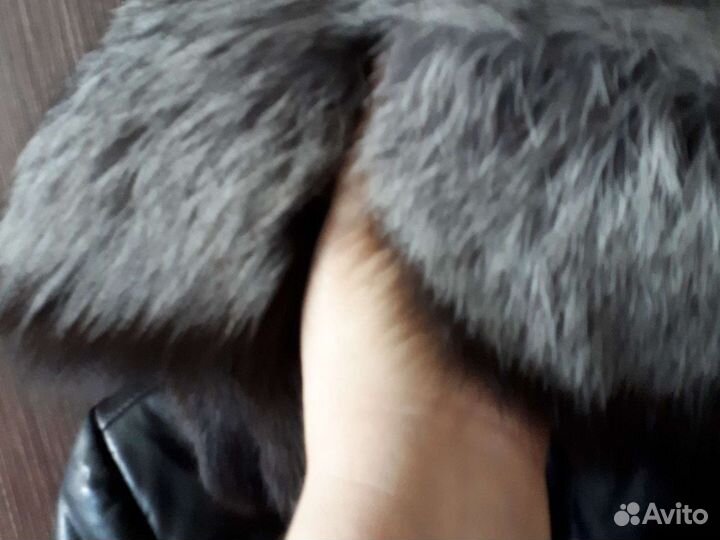 Дубленка женская, кожа, короткая