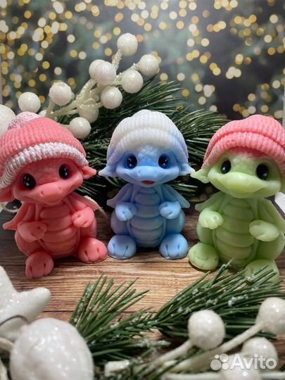 Мыло ручной работы дракончик