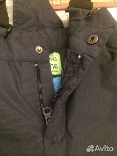 Полукомбинезон зимний на мальчика 4 лет