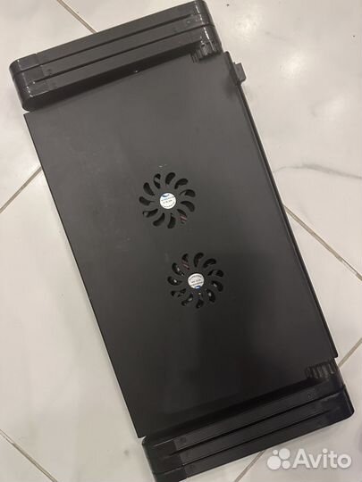 Подставка столик с охлаждением для ноутбука