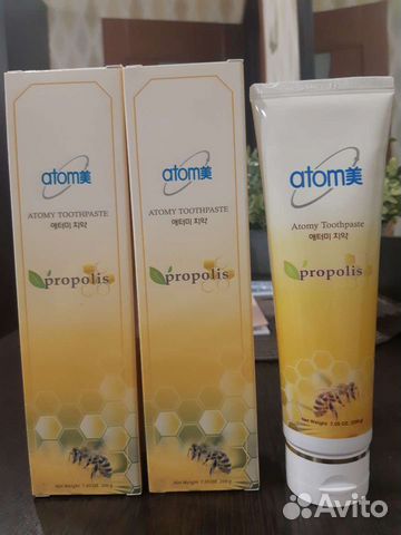 Корейская зубная паста atomy