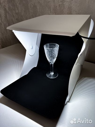 Складной фотобокс (лайтбокс) с подсветкой для пред