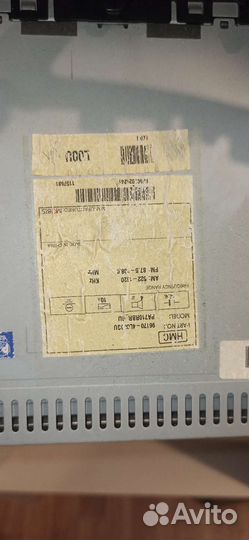 Магнитола на hyundai solaris 1 и на киа Рио 4