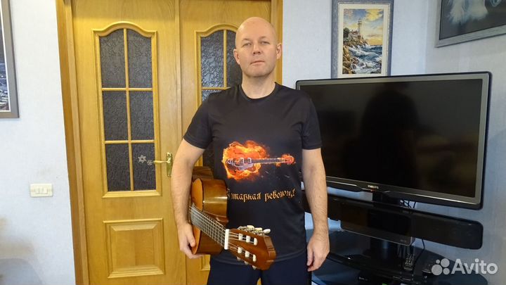 Обучение игре на гитаре / уроки гитары / гитара