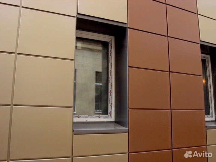Фасадные панели металлические
