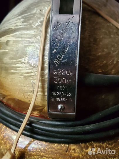 Пылесос Буран - 1966 год, СССР (рабочий)