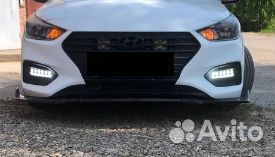 Птф LED Sal-man Hyundai Solaris 6000K (2 шт.)