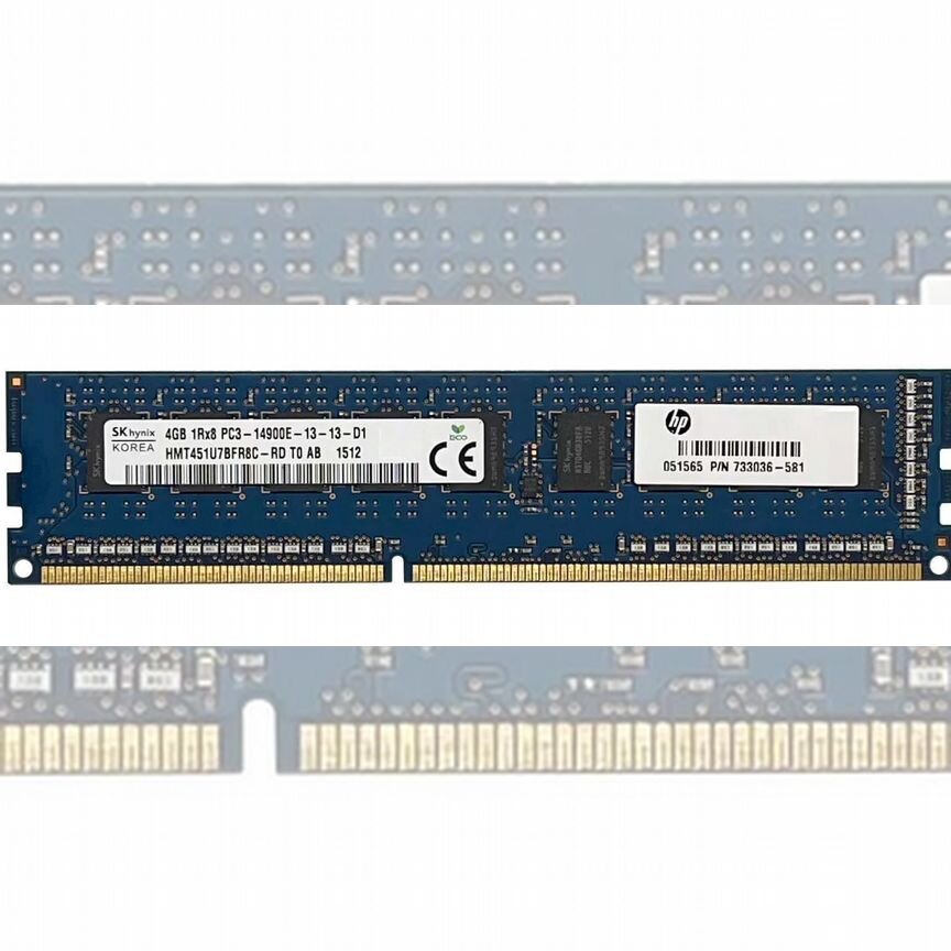 [733036-581] Оперативная Память Hp Ddr3 4gb 733036-581