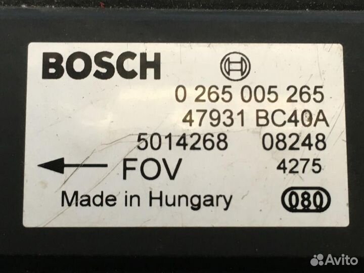 Датчик ускорения для Nissan Note 1 2005-2013г