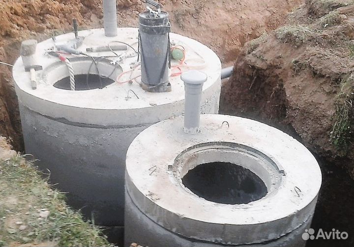 Бетонные изделия: крышки, донья, кольца и другое