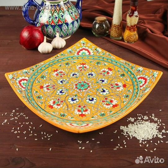 Ляган Риштанская Керамика 