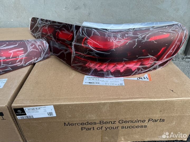 Фонари GLS w167 рест 2024