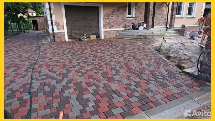 Тротуарная плитка Брусчатка от производителя
