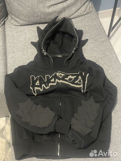 Kakazzy зип худи y2k