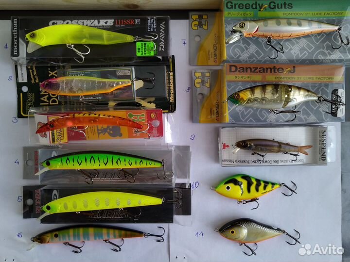 Продам/обменяю воблеры набором