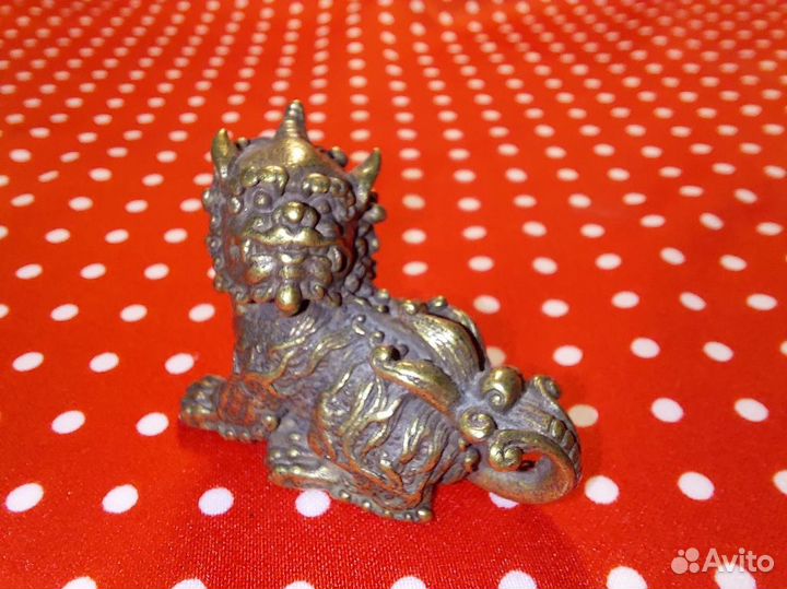 Дракон Фу единорог/ Лев Фу/ Собака Фу бронза
