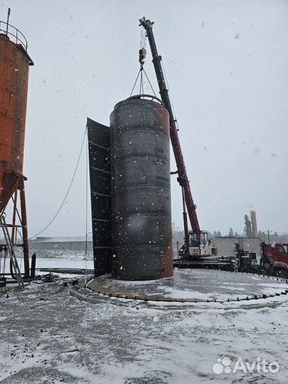 Резервуары хранения битума с обогревом