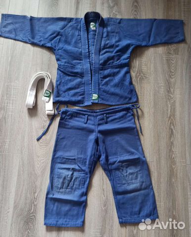 Самбовка кимоно куртка + брюки + пояс Green Hill