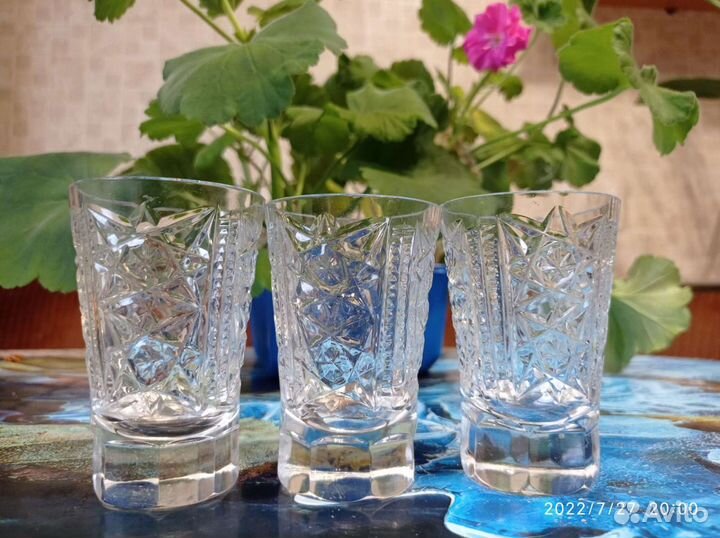 Хрустальные стопки
