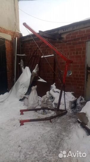 Кран гаражный гусь