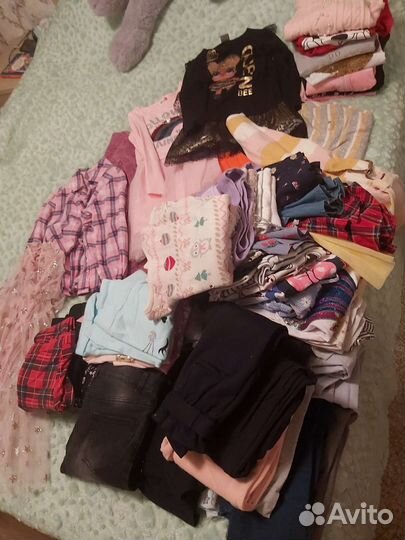 Вещи пакетом на девочку