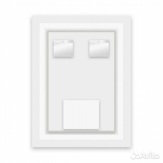 Зеркало Azario az-z-046whcs 600х800