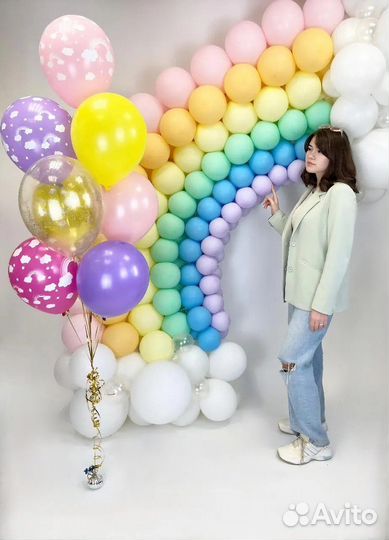 Оформление шарами мероприятий в школах и садах