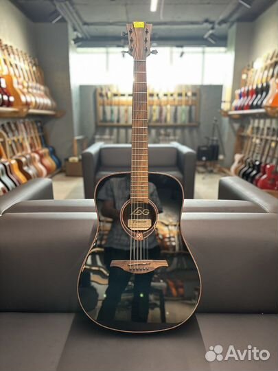 LAG T118D BLK Акустическая гитара