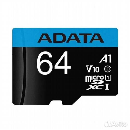 Карта памяти adata Micro SD 64 Гб