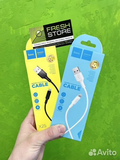 Кабель Hoco x25 usb -a - lightning 1 м