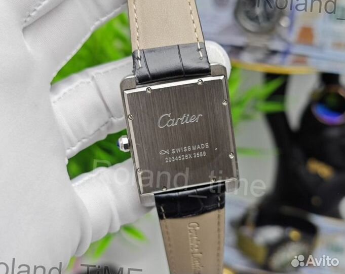 Часы мужские Cartier c гарантией год