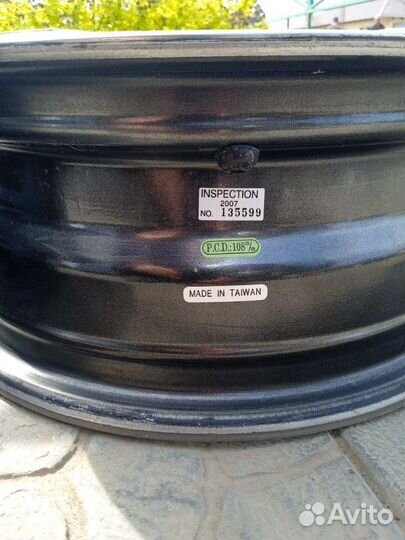 Литые диски r15 5x108