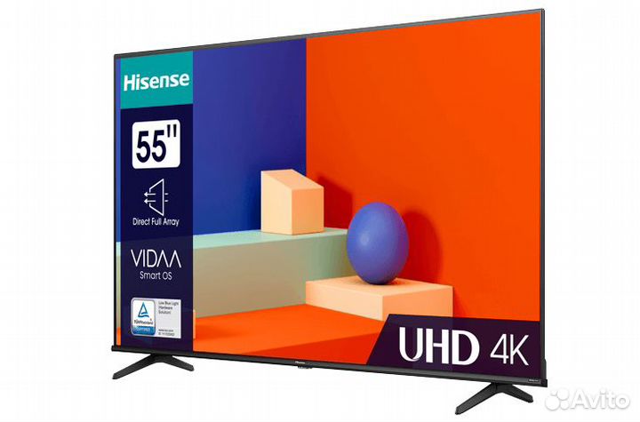 Телевизор hisense 55A6K SMART 4 k