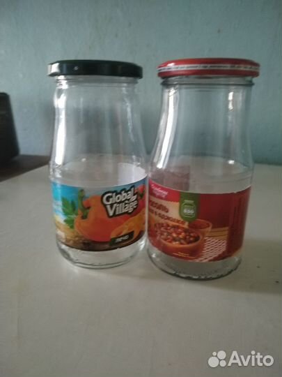 Банка 0.5 л с крышкой 10 шт