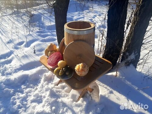 Кадка дубовая