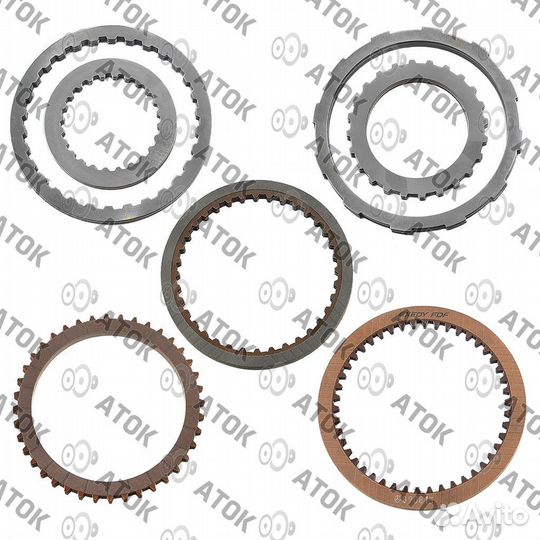 EFK125 комплект фрикционных дисков 722.6 С 2000г двигатель до 3.5L/K2 ID139mm