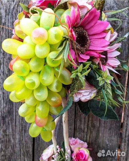 Топиарий. Искусственные цветы