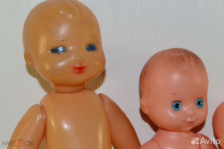Игрушки СССР Куклы Лот пупсиков 7 шт Пупс Винтаж