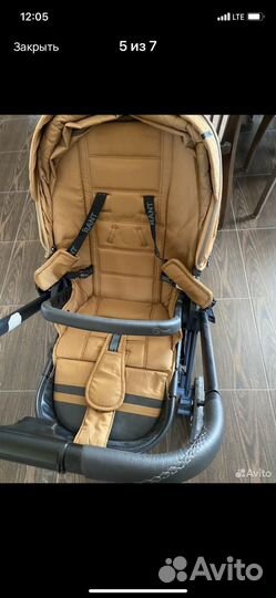 Коляска с реверсивным блоком