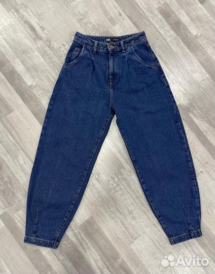 Джинсы бананы слоучи zara