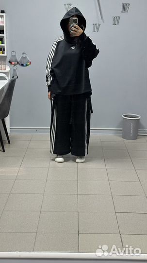 Оверсайз худи adidas originals gn3171 с завязками