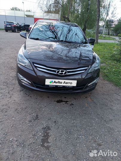 Hyundai Solaris 1.6 МТ, 2015, 115 000 км