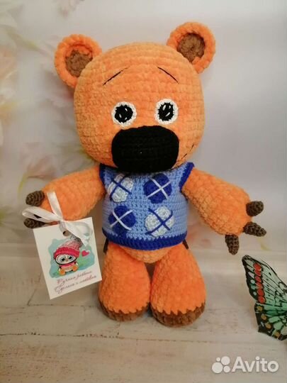 Вязаные игрушки ручной работы