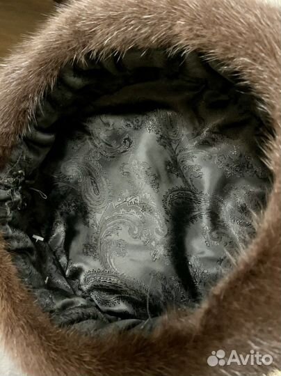 Берет норковый