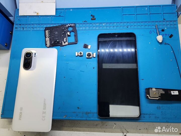 Xiaomi poco f3 на запчасти (разбор)