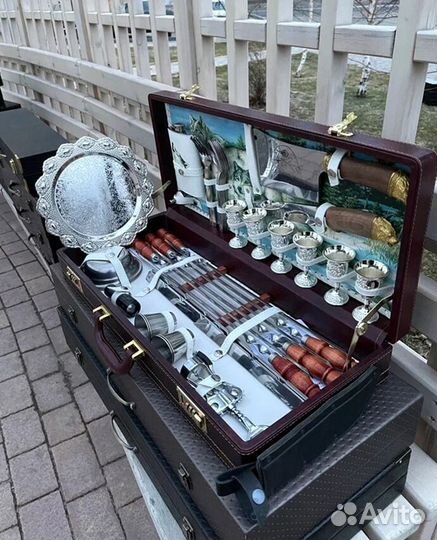 Шашлычный подарочный набор