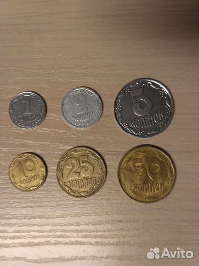 Монеты Украины