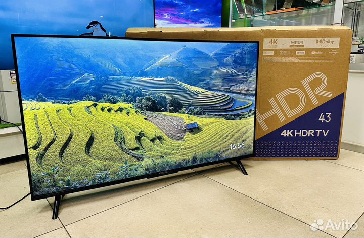 Безрамочный на Google Tv iffalcon 43 дюйма