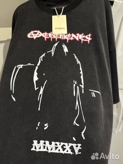 Футболка vetements death оверсайз (хит 2025)